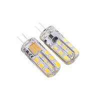 6x 10x g4 base led 3w acdc12v smd2835 small corn silicone lamp 360 degree warm white replacement 20w halogen bulb