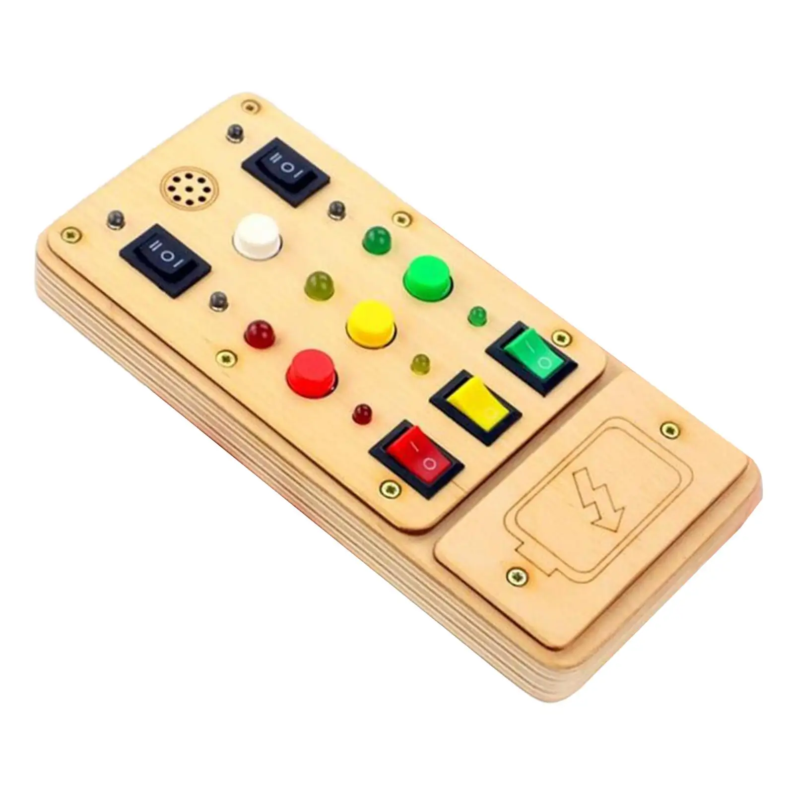 

Toddlers Toys Montessori Busy Board Sensory Toy for Activities Centers Babies