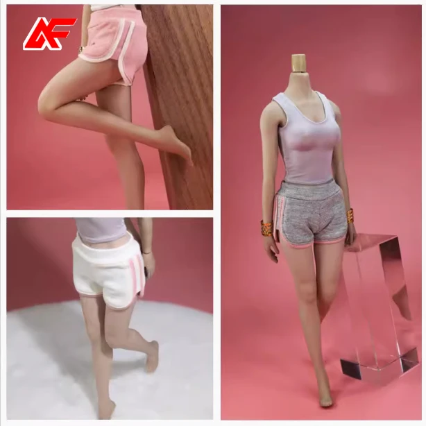 Женские повседневные шорты в масштабе 1/6 короткие штаны для йоги подходят 12