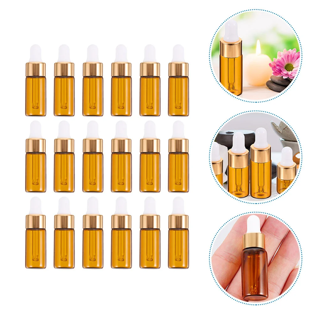 

Dropper Eye Perfume Lotion Face Container Sample Essential Oils Sprayer Droppers Refillable Amber Containers Storage Clear Cream