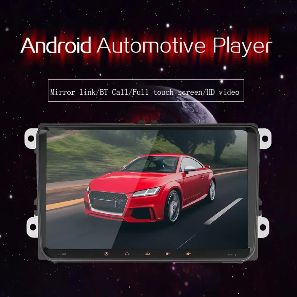 

Hot Sale GPS Radio Delicate Design 9003 Android 9.1 Car Radio GPS Navigation FM Bluetooth-compatible In Dash Head Unit for VW