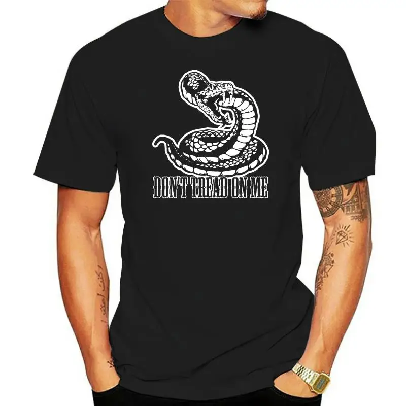 

Dont Tread On Me T Shirt 2Nd Amendment Rights Gun S And Freedom Unisex Teebrand Cotton Men Basic Tops Fitness T-Shirt