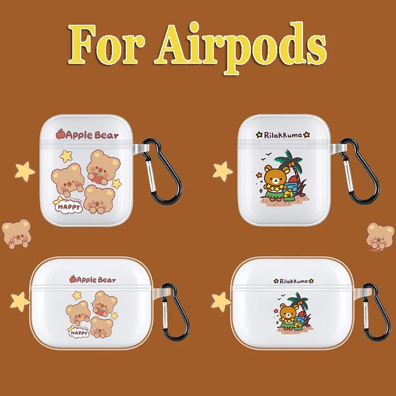

Мягкий прозрачный чехол для Apple Airpods 3 1/2, защитный чехол для Air Pods, чехол для беспроводных наушников Apple AirPods Pro, сумка для зарядного бокса