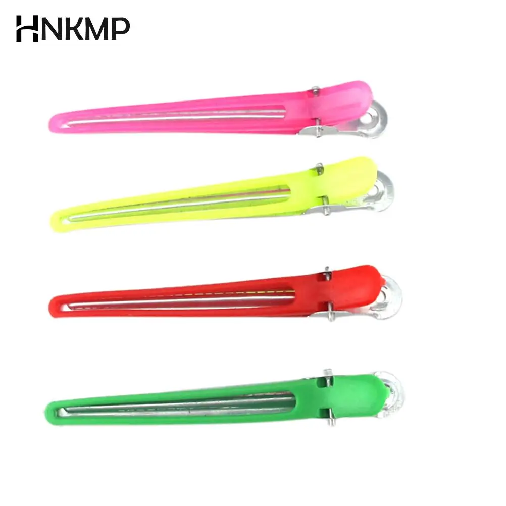 

12 шт./упаковка, пластиковые + металлические зажимы для укладки волос