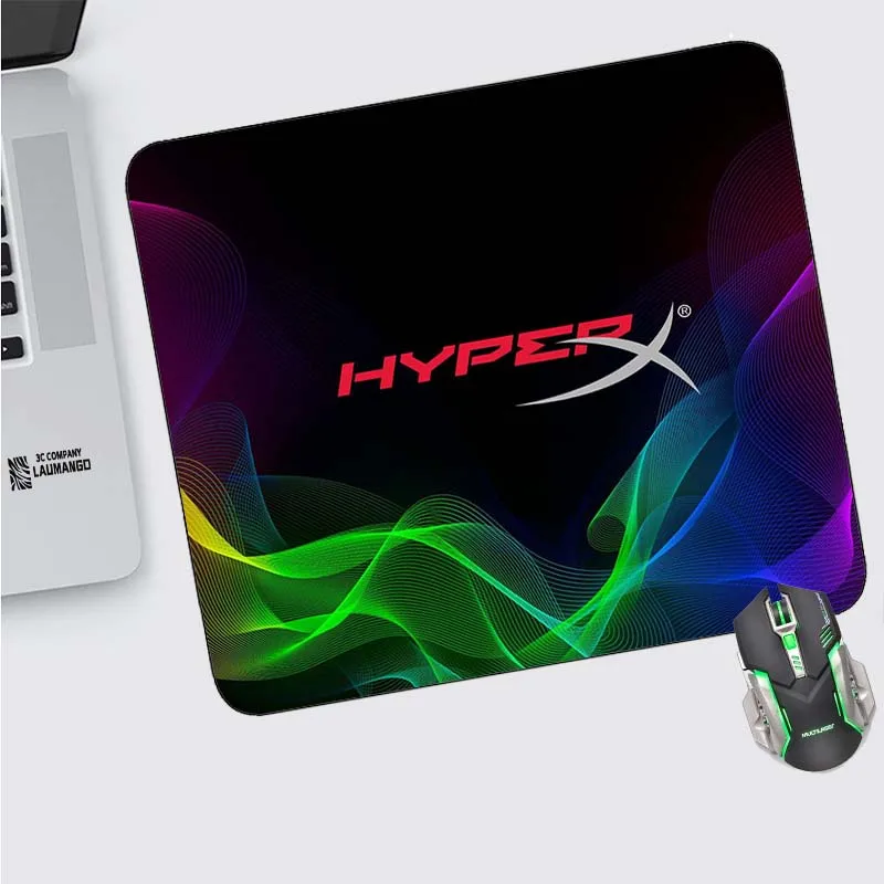 

Пользовательский Коврик для мыши Hyperx С чернилами, резиновый коврик для ПК, игровые аксессуары для полных игр, настольные мини-коврики для ко...