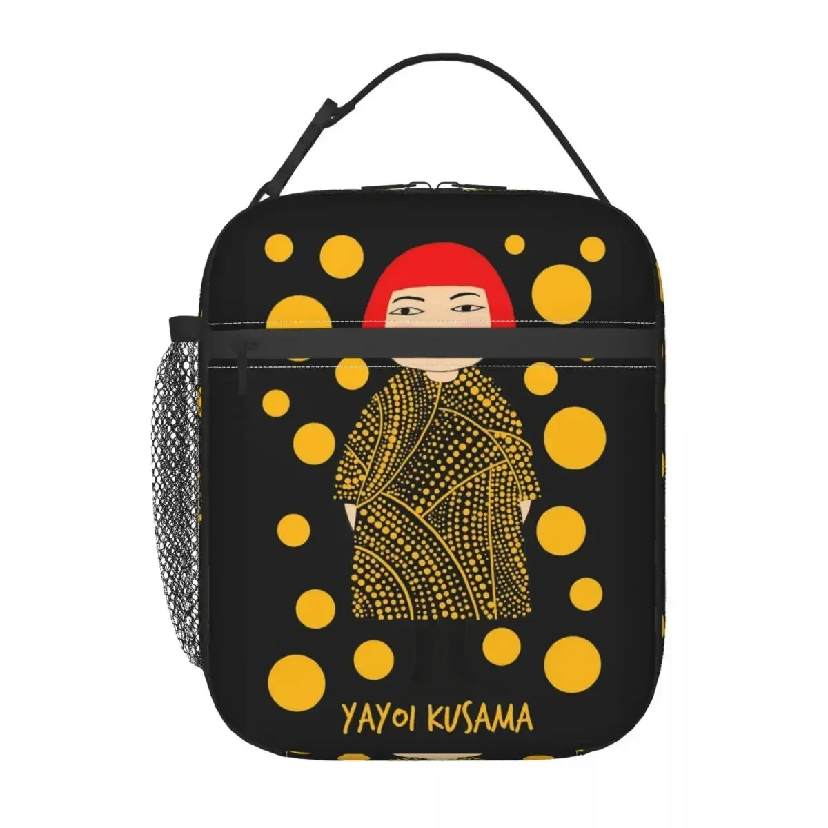 Yayoi Kusama Изолированная сумка для обеда Герметичный контейнер Термосумка-тоут
