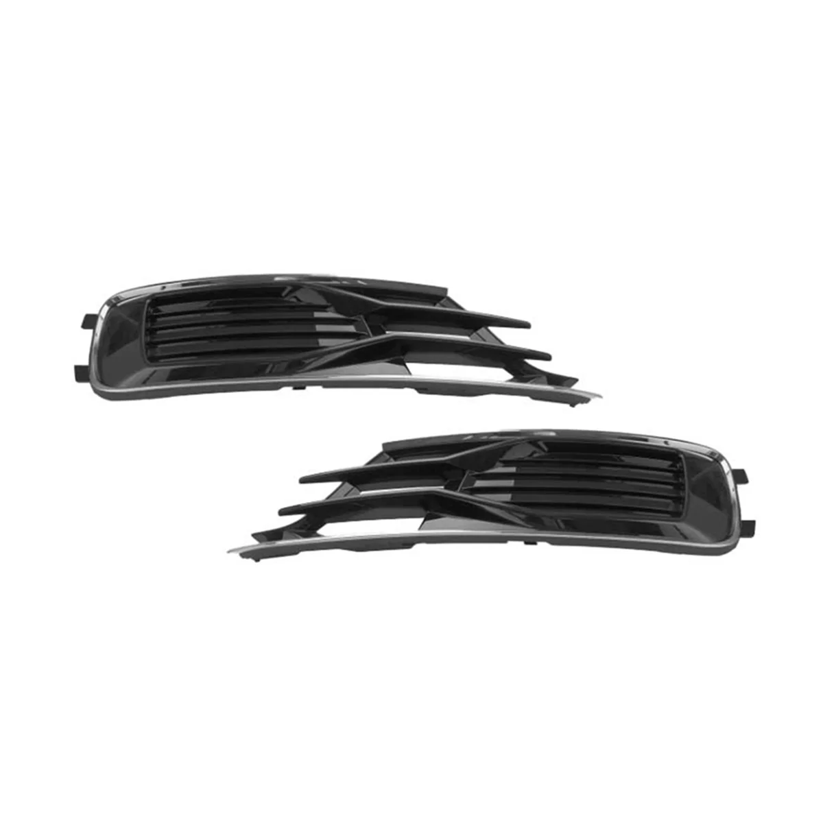 Нижняя решетка переднего бампера для Audi A6 C7 Sedan 2016-2018 4G 0807648 АД 0807647