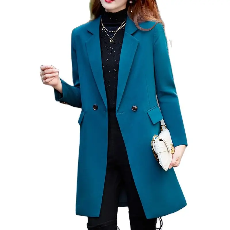 Fashionable Plaid Blazer women's coat new Korean suit in autumn 2020 coats  pink jacket   office lady  winter clothes women
