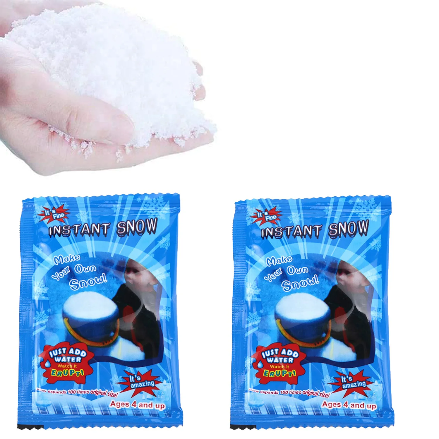 Искусственный Снежный порошок зимние искусственные снежинки мерцающие