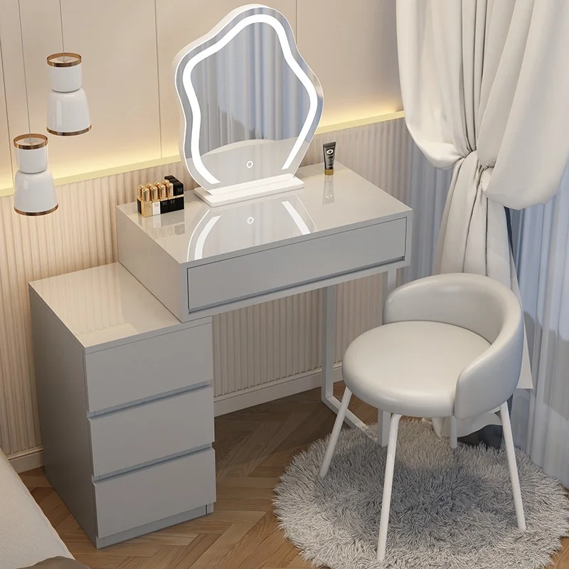 

Luxury Multifunctional Dressing Table European Luxury Storage Drawer Dressing Table Woman Bedroom Toaletka Household Products