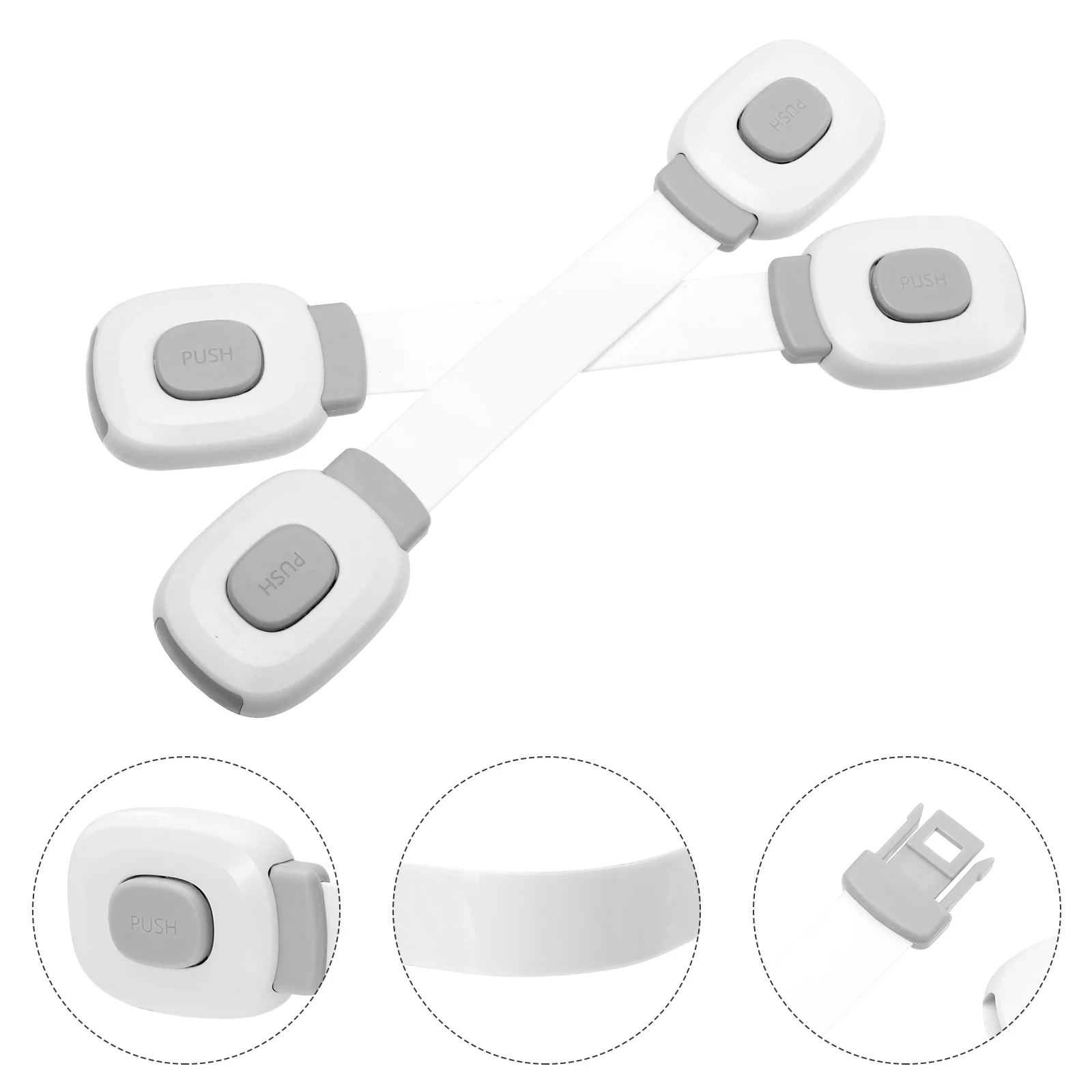 4 шт. замки для ящиков безопасности детей детские защелки шкафа защиты безопасная