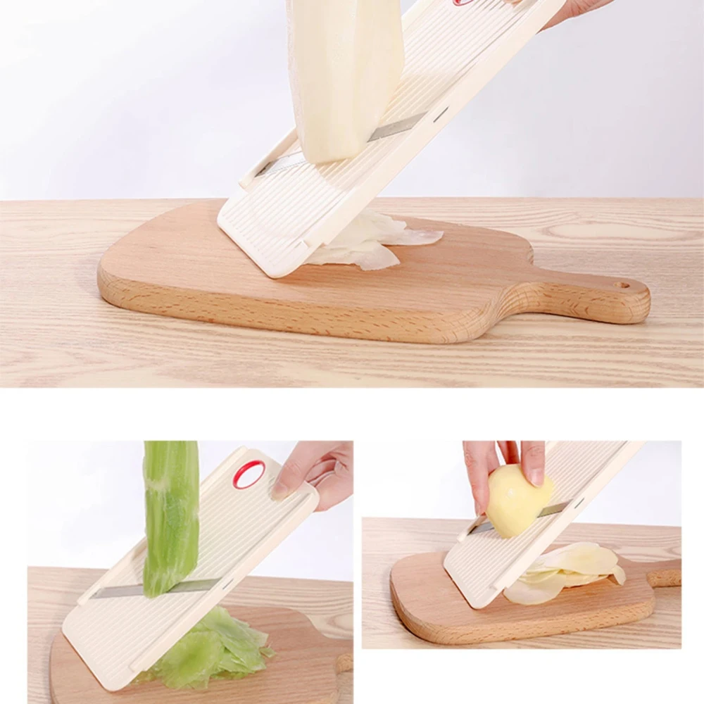 

Multiple Uses Vegetable Chopper Vegetable Cutting Tools Easy To Clean Vegetable Slicer Microtome Multi-role Grater High Quality