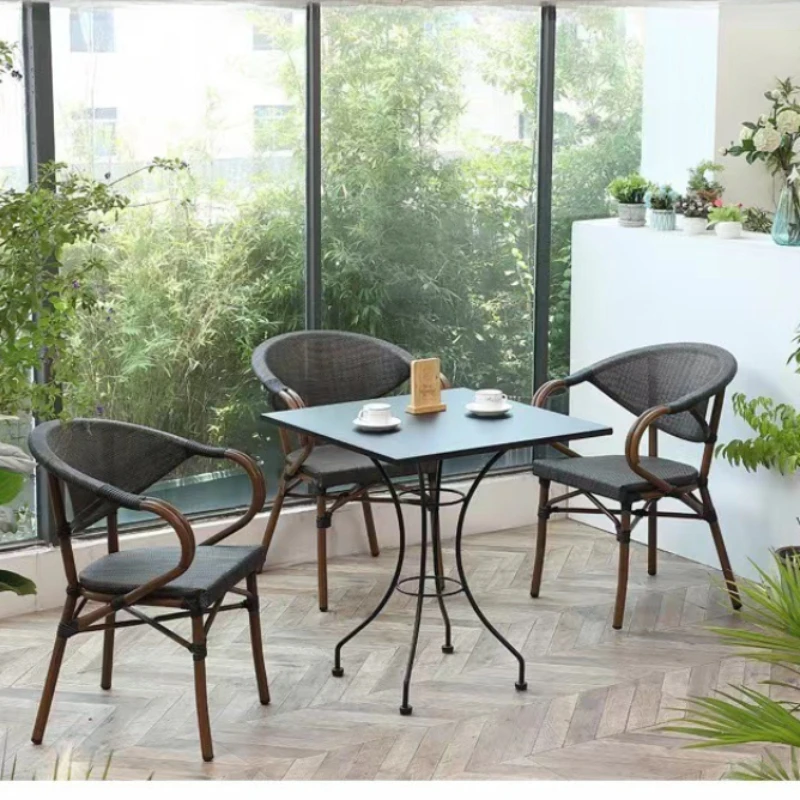 Столы и стулья для дизайна ландшафта и двора - 3D модели