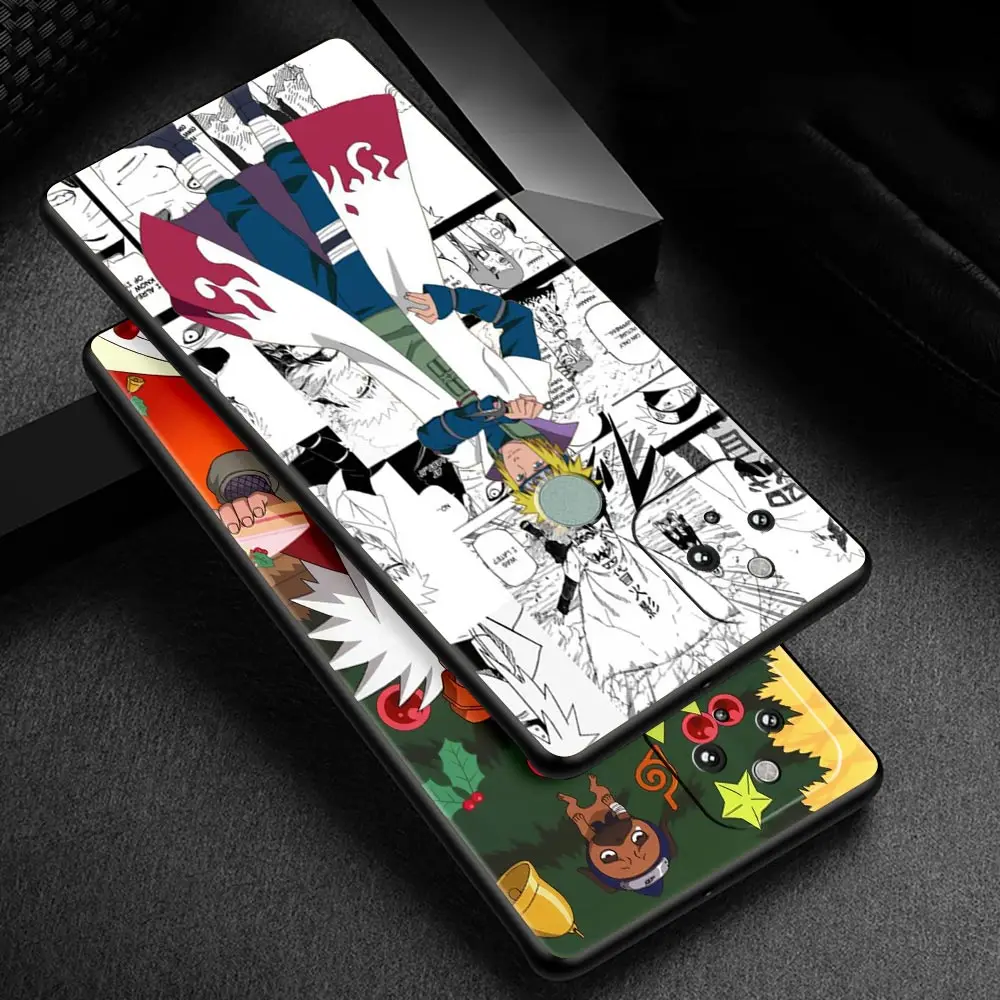 Мягкий чехол-накладка из ТПУ с рисунком Какаси Наруто для Google Pixel 6 Pro 4a 5 4 5a 4XL 3 3XL