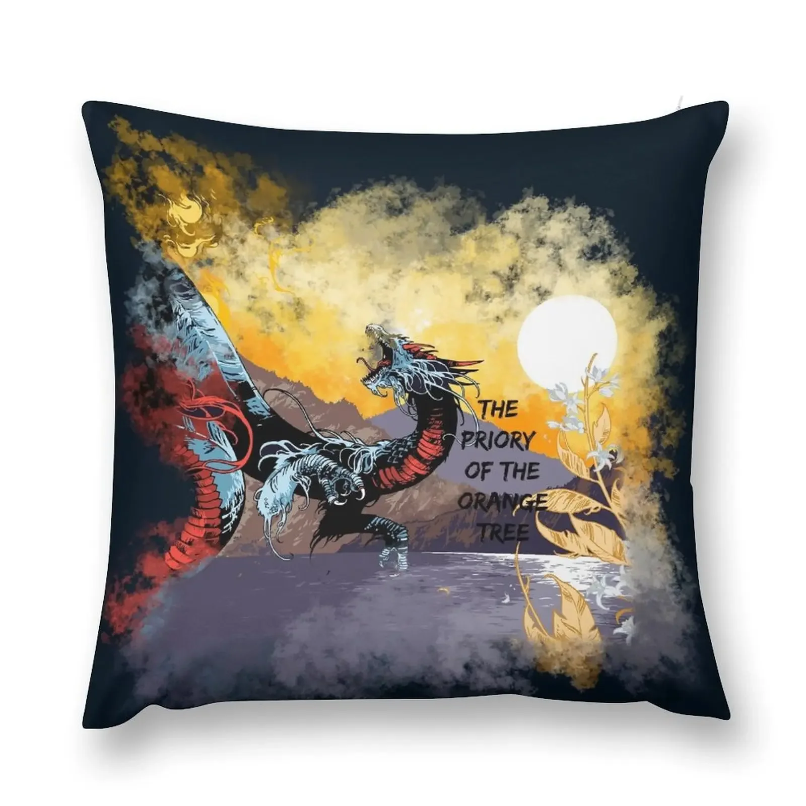 Призвезда оранжевого дерева слово декоративная подушка рождественские подушки