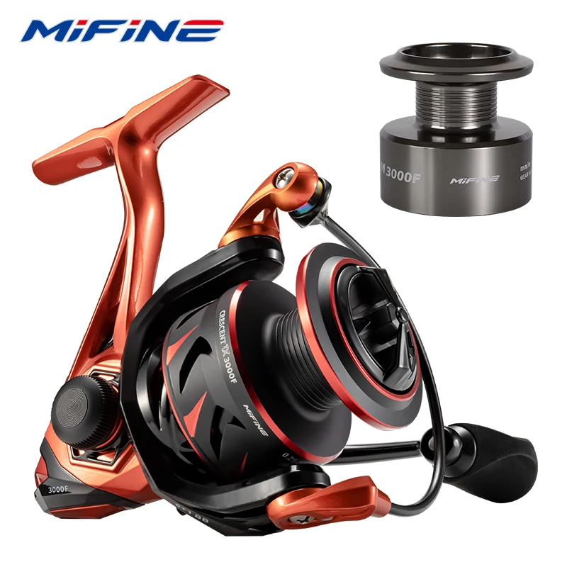 MIFINE CRESCENT XT Spinning Fishing Reel 2000-4000 12KG Max 