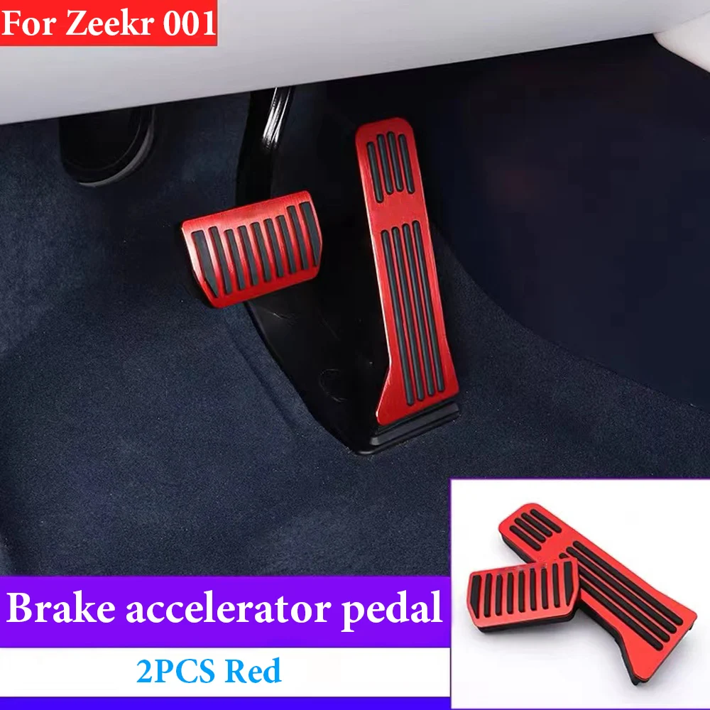 

Car-Styling For Zeekr 001 2021 2022 2023 Interior Brake Panel Cover Sticker Aluminium Alloy Modification Auto Accessories