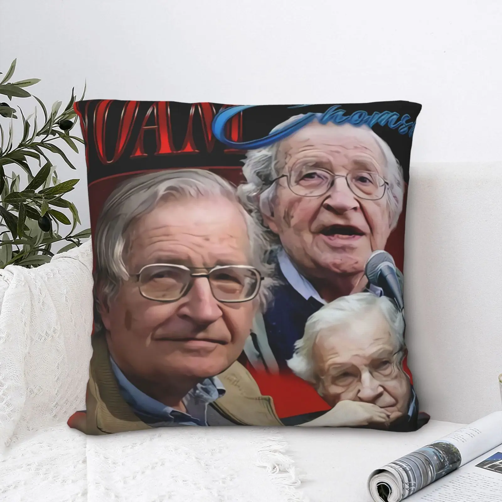 

Noam Chomsky Tribute, подушка-ботинок, чехол, подушка, чехол, декоративная подушка для гостиной, чехол, подушка, летняя подушка