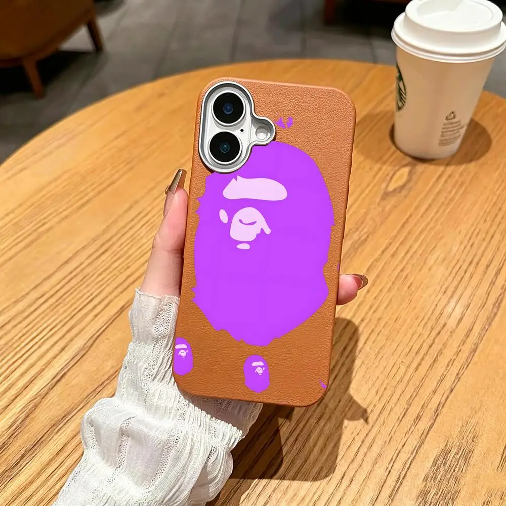 Фото Чехол для телефона B-Baby M-Milo матовый из поликарбоната для iPhone 17 Air 11 12 13 14 15 16 Pro Max Plus, оранжевый цвет №3