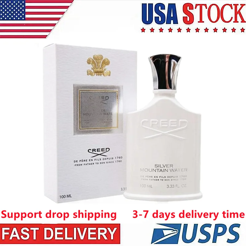 

Creed Silver Mountain Water Men's Parfum Eau De Parfum Long Lasting Cologne Charm Frgarance Spray for Men