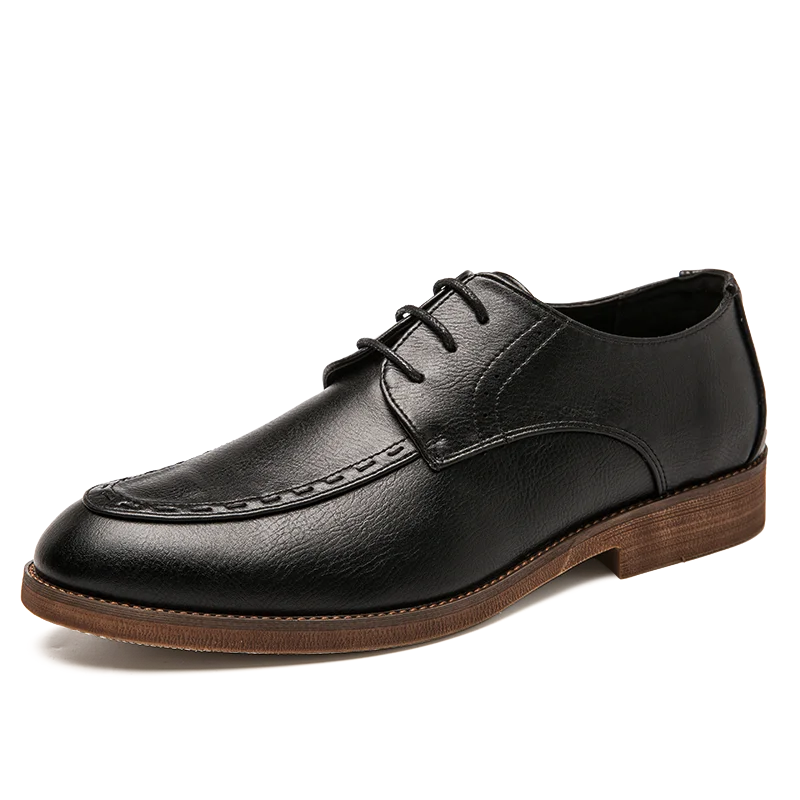 

Мужская кожаная обувь, деловые классические туфли, универсальная повседневная обувь, амортизирующая обувь, износостойкая