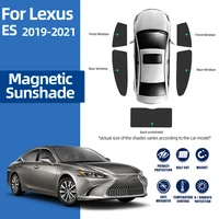 for lexus es xz10 200 300h 2019 2022 front windshield car sunshade shield rear side window sun shade visor magnetic curtain