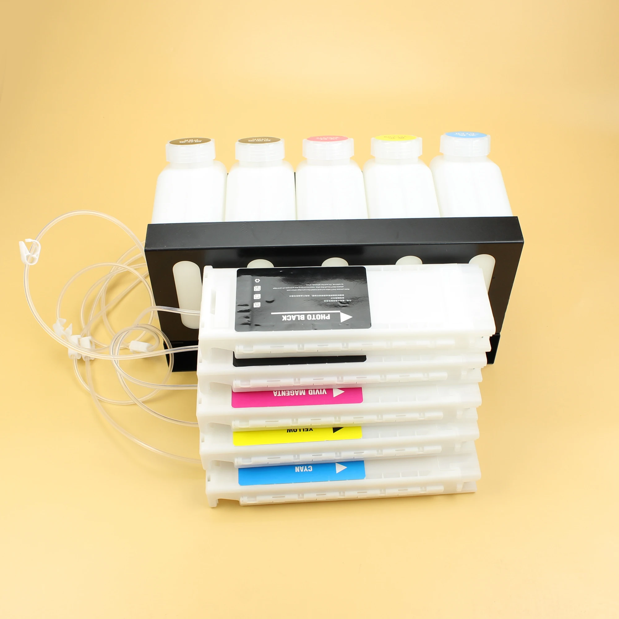 CISS bulk ink system for Epson SC T3200 T5200 T7200 with stable chip T6941-T6945 continous | Компьютеры и офис