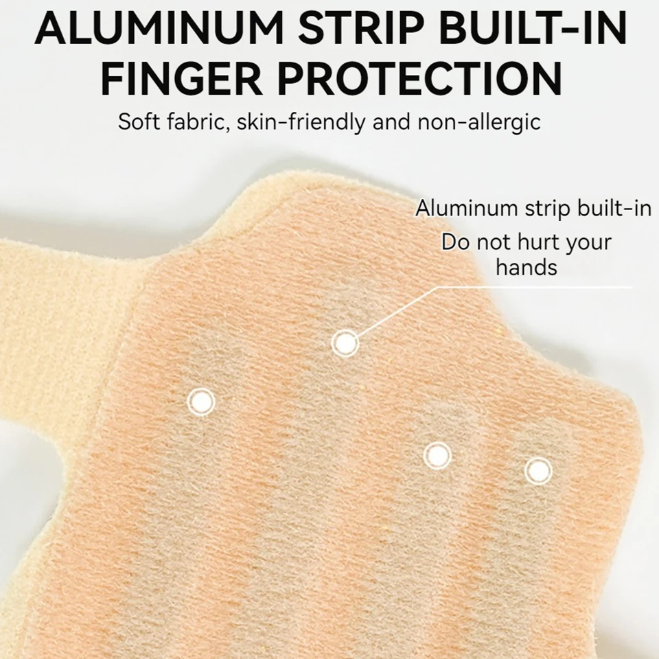 1 шт. алюминиевые консоли для фиксации пальцев