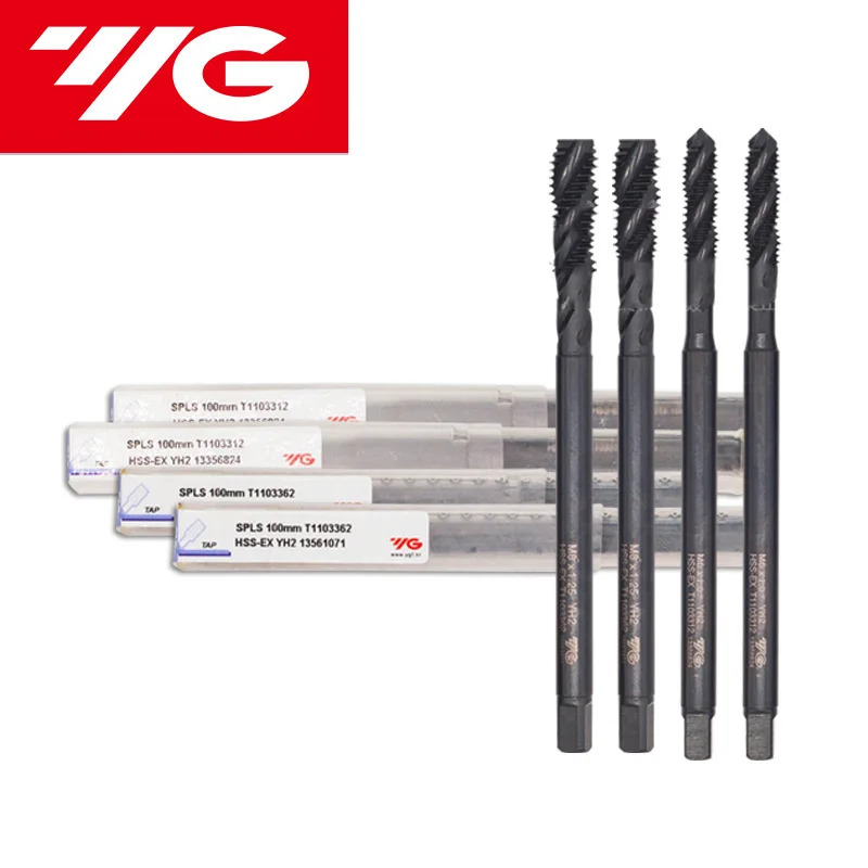 Метрический удлиненный спиральный рифленый кран из нержавеющей стали