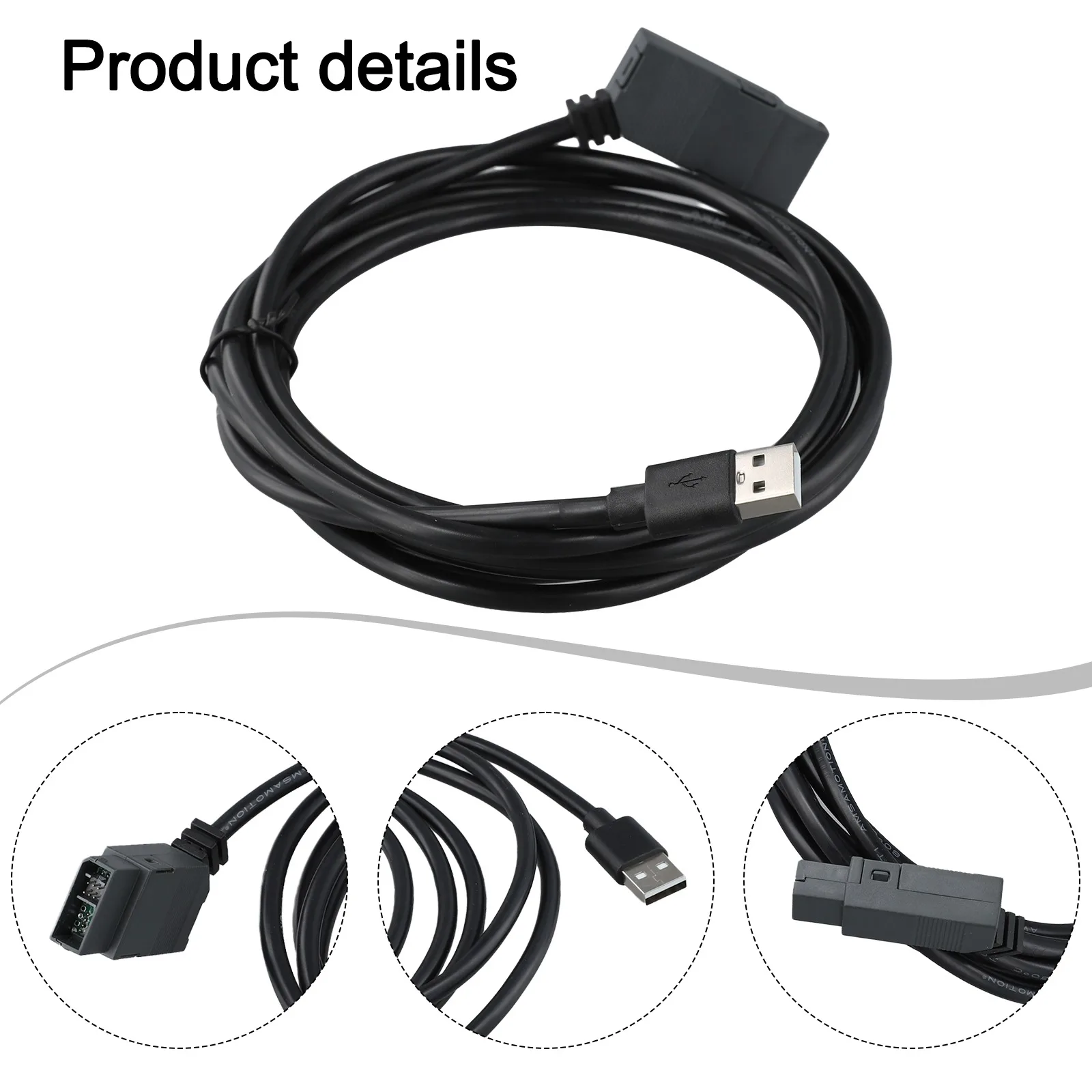 Фото Кабель USB-C для ПЛК Siemens, черный, 6ED1, для связи с компьютером, контроллером, надежным ПО, Fine LOGO №4