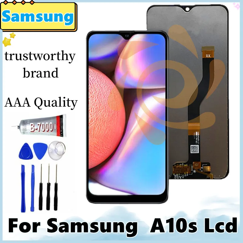 

6.2" Original LCD For Samsung galaxy A10s A107/DS A107F A107FD A107M LCD Display Touch Screen Digitizer Assembly With Frame