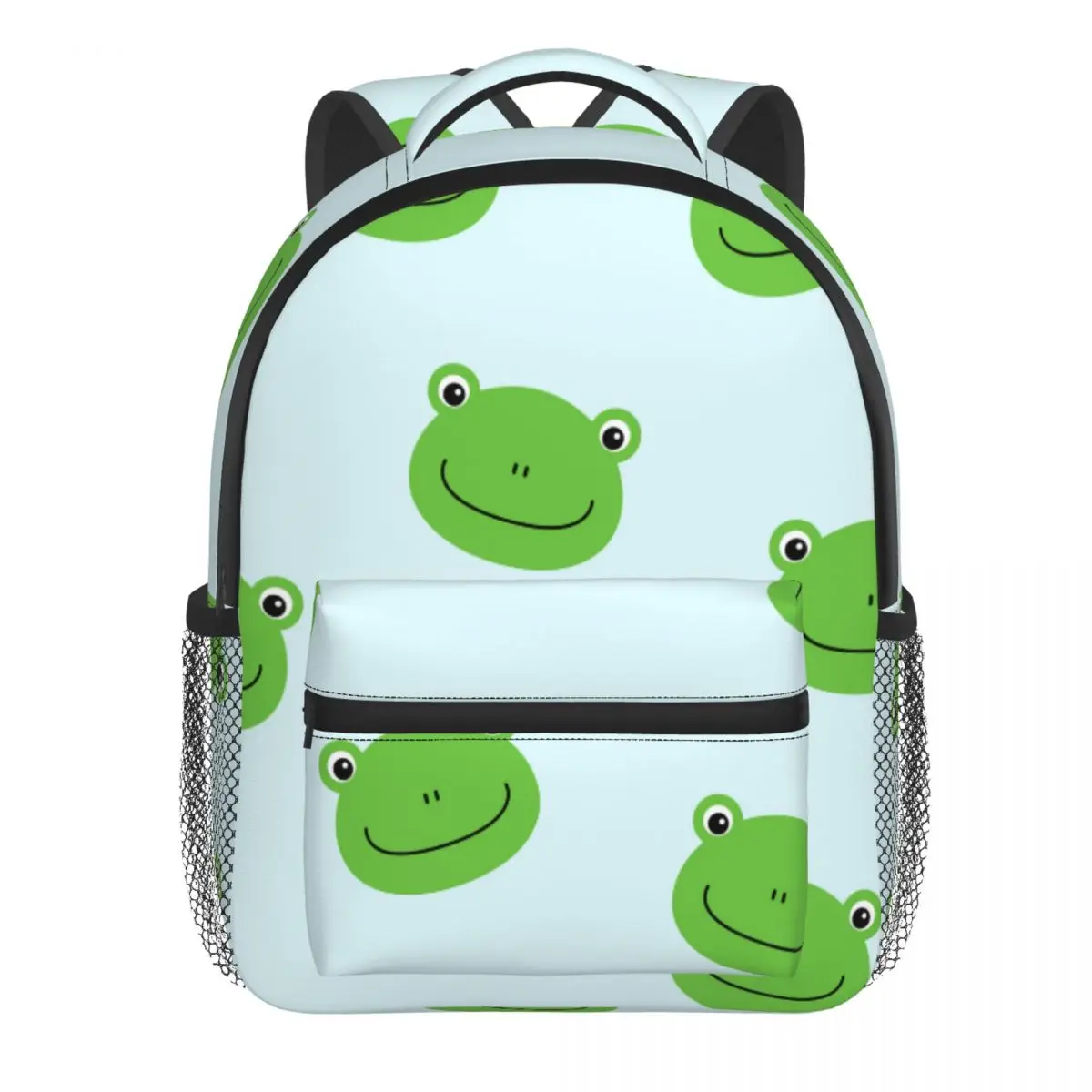 2022 Children Backpack Toddler Kids School Bag Cute Frogs Kindergarten Bag for Girl Boys