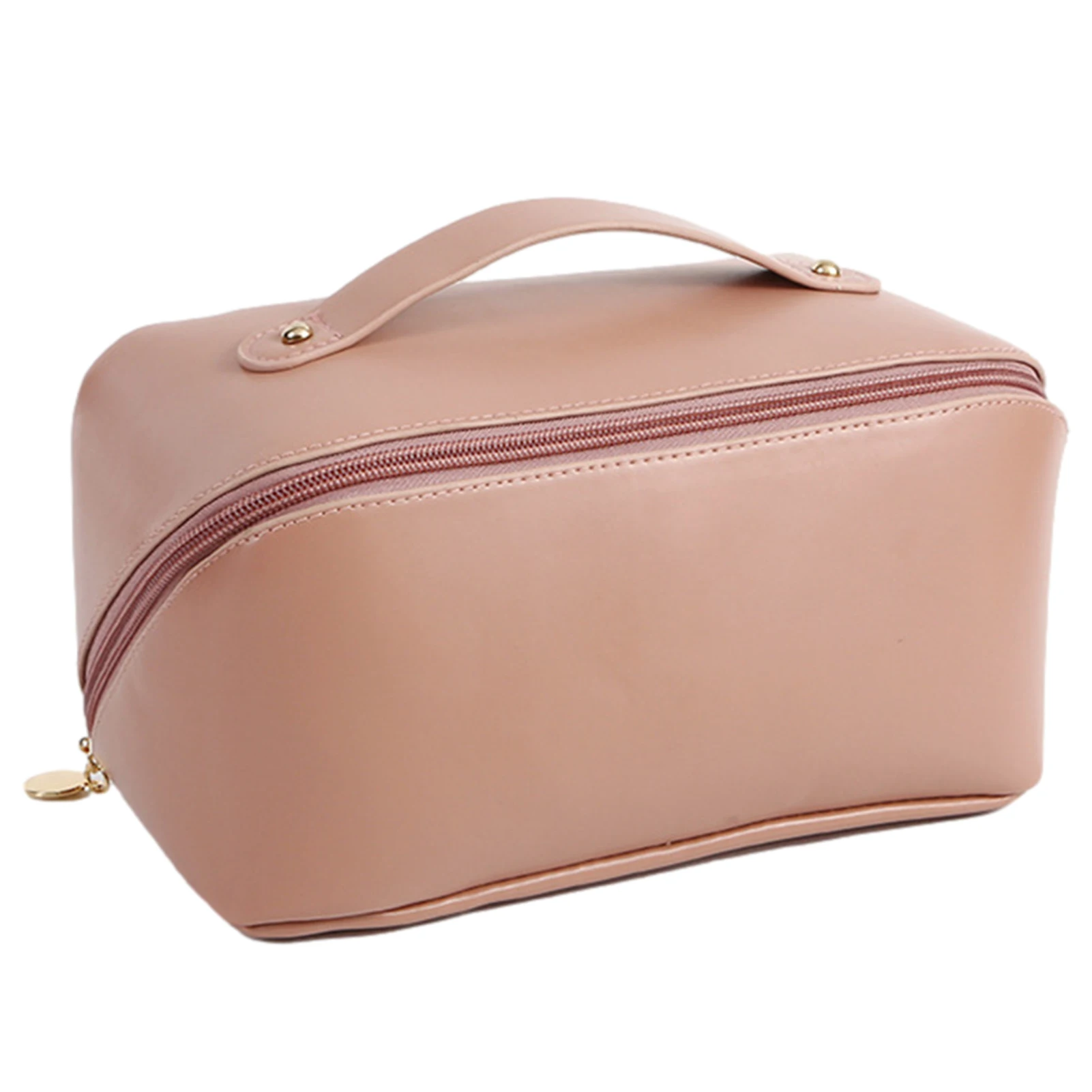 

Портативная косметичка, портативный органайзер для косметики, Женская вместительная сумка для туалетных принадлежностей для ухода за коже...