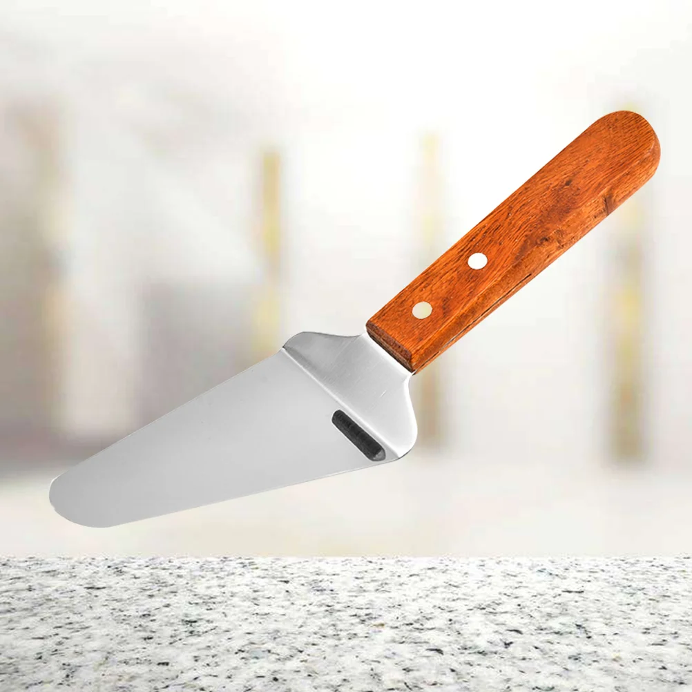 

Spatula Pizza Server Cake Piebakingslicer Wooden Grill Disposablecutter Steel Stainlessturner Bbq Flipper Steak Transfer Metal