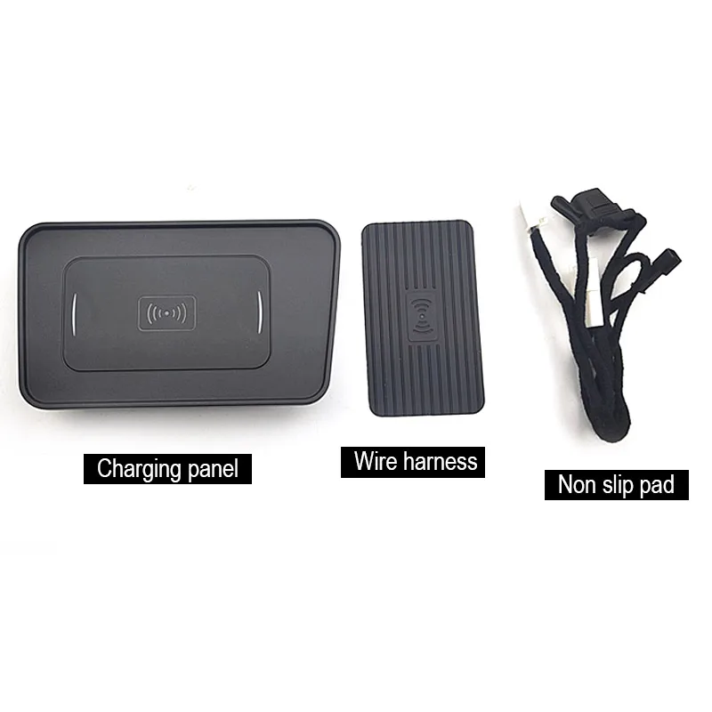 

Аксессуары для Toyota Rav4 XA40, автомобильное беспроводное зарядное устройство, 15 Вт, быстрая зарядка, держатель для телефона, коврик, детали для модификации автомобиля 2014-2018