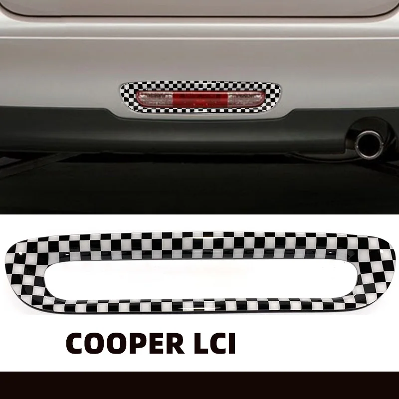 

For Mini Cooper R56 R57 R58 R59 Hatchback Exterior Car Accessories Rear Tail Fog Light Lamp Frame Trim Covers Case Shell Sticker
