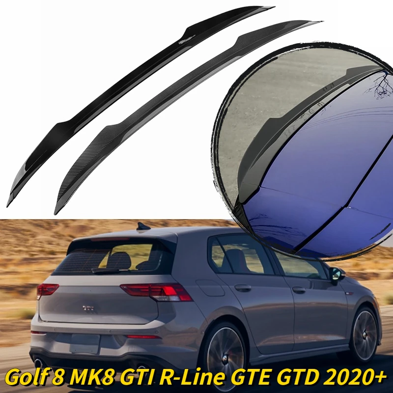 Для Фольксваген Гольф 8 MK8 GTI R-Line GTE GTD Maxton стильная гоночная крышка спойлера из АБС-пластика заднее крыло стандарта 2020 2021 2022