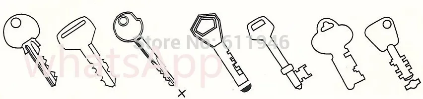 1 шт. 238BS машина для резки горизонтальных ключей заброса копирования с двойной