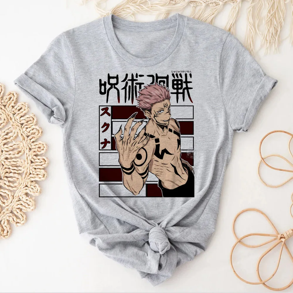 Футболка Toji Fushiguro женские смешные футболки Женская графическая одежда