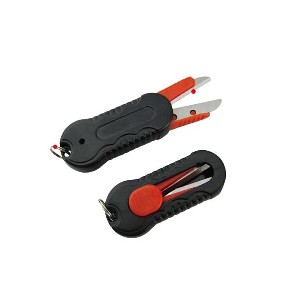 

Topline Track Stainless Steel Mini Fishing Scissor Outdoor Portable Gear Plier Cut PE Braid Line Cutter Fishing Tool Accessories