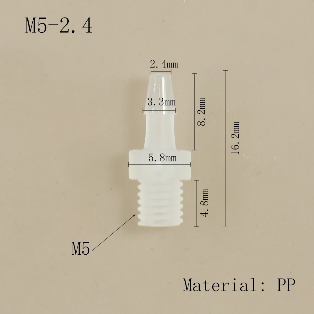 

Соединительные детали Воздушный клапан Труба Дозирующий клей Соединитель для упаковки Шланговый соединитель Адаптер ПП Пластик