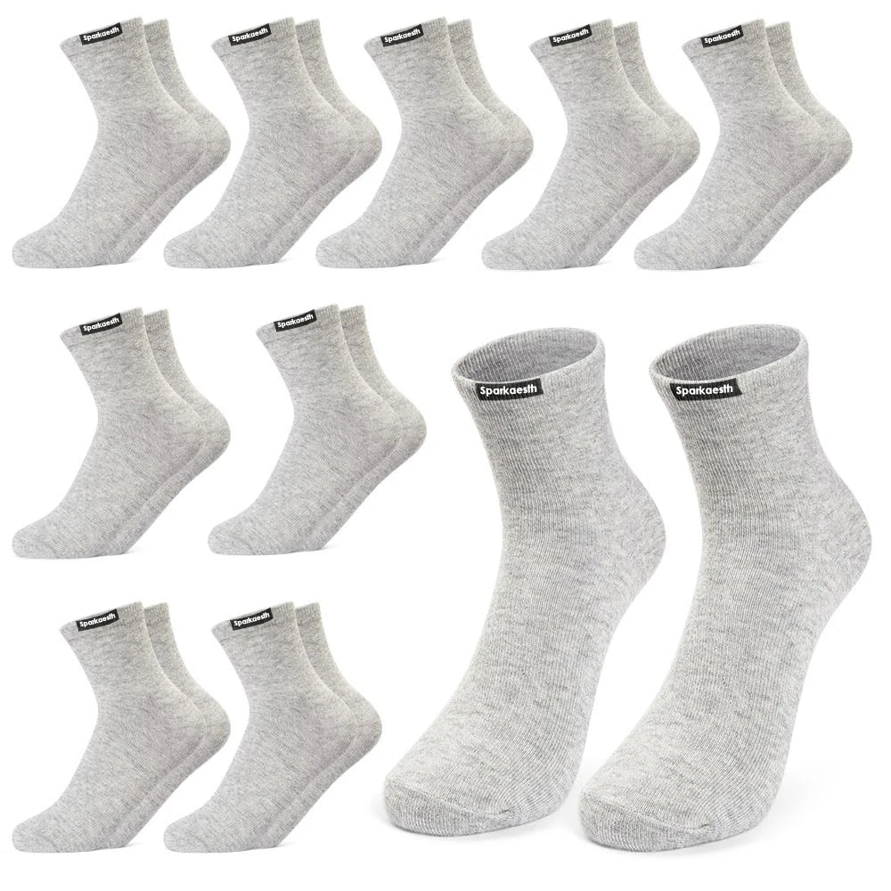

Sparkaesth, 10 пар носков для женщин, одноцветные носки, женские тонкие хлопковые вязаные повседневные женские носки, размер 4-8