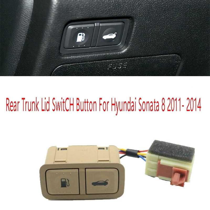 Car Fuel Tank Switch Rear Trunk Lid Switch Button 937003S000RY for Hyundai Sonata 8 2011 2012 2013 2014