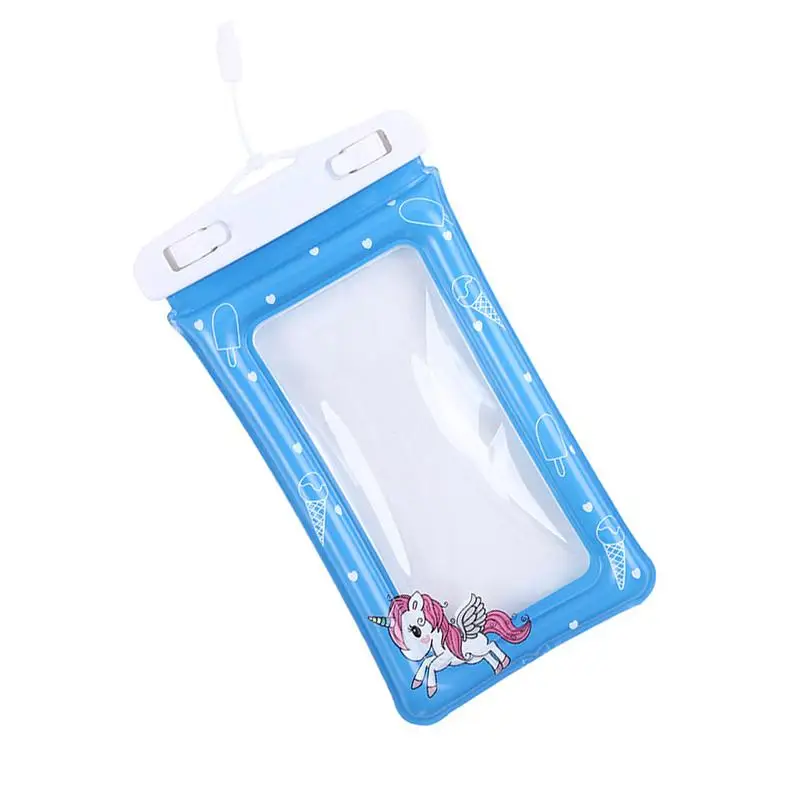 

Sealed Safety Mobile Phone Waterproof Bag Floating Air Bag Design Transparent Waterproof Touch Screen Pocket For Universal