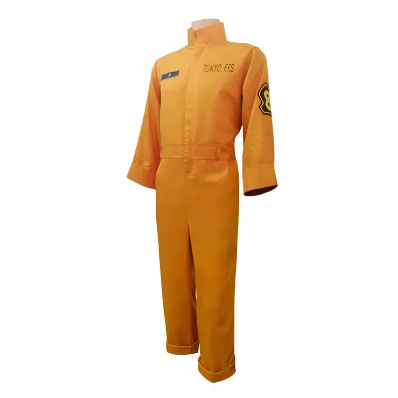 Костюм огненной силы для косплея Shinra Kusakabe Akiratu Oubi Maki Oze комбинезон женский и