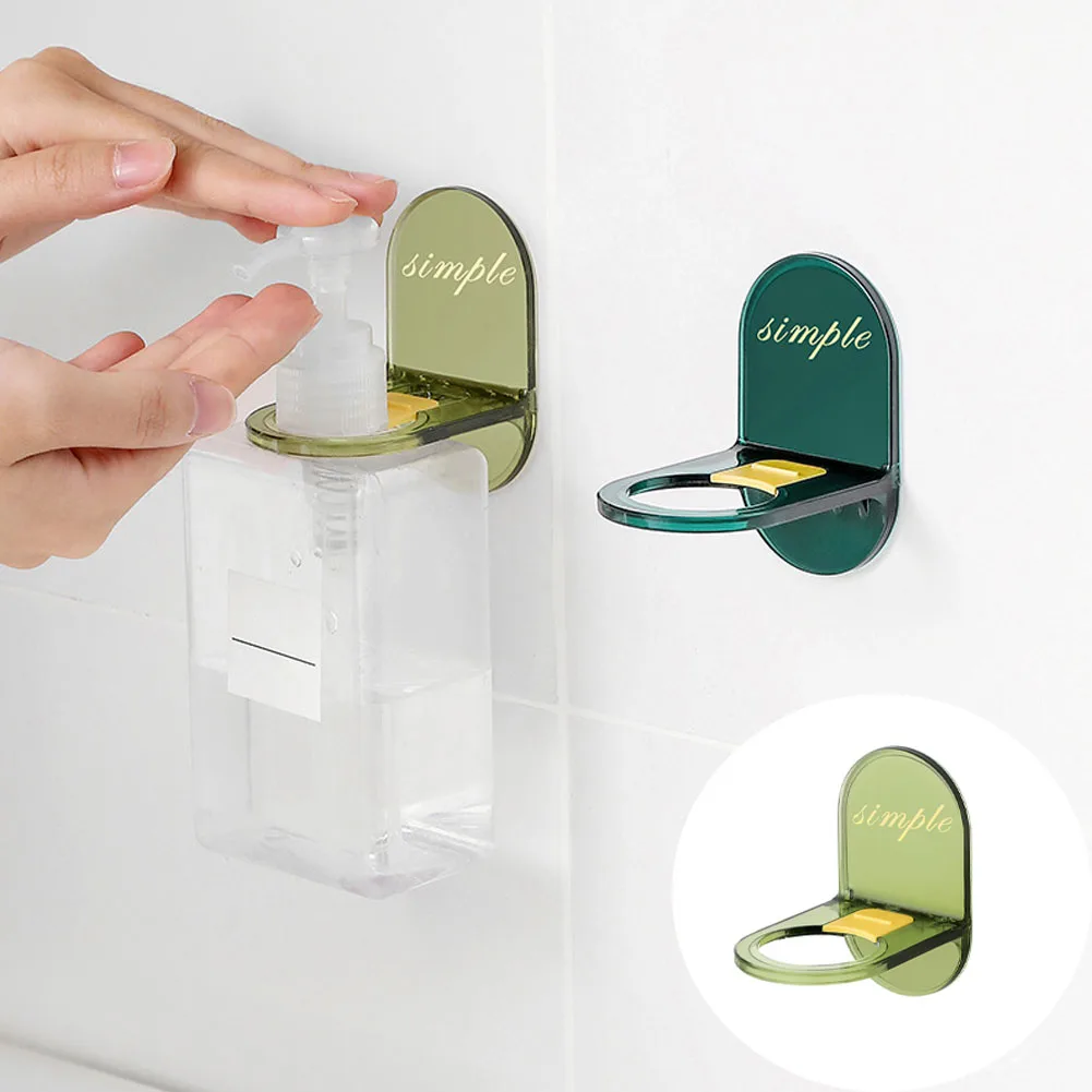 

Strong Hanging Non-marking Sticker Shower Gel Rack Bathroom Wall Sticker Hand Sanitizer Rack For Shampoo/hand Soap/shower Gel