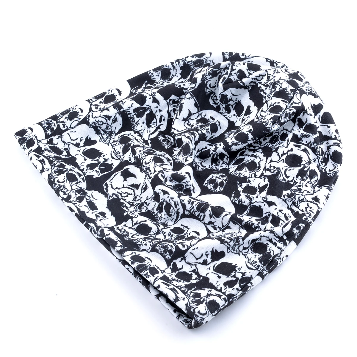 Шапка-бини в стиле унисекс теплые лыжные шапки с рисунком черепа хип-хоп/панк для