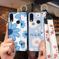Back Cover painting flowers Phone Case For UMIDIGI Power Shockproof Fashion Design Phone Holder
