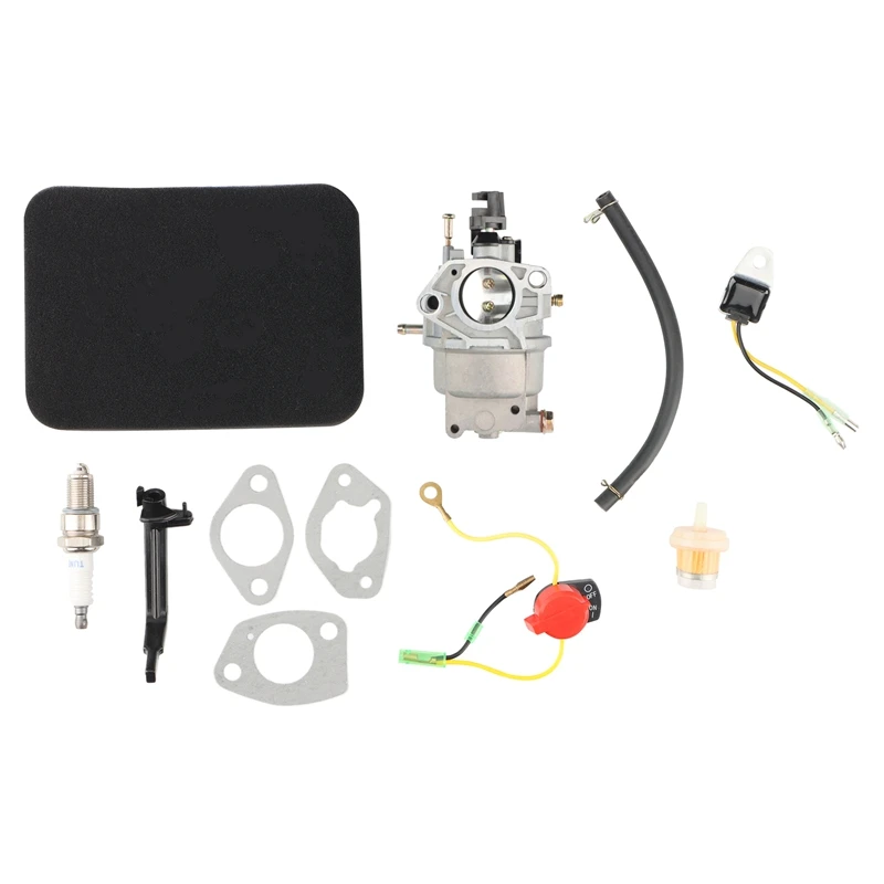

Carburetor Air Filter Kit For Generac GP5000 GP5500 GP6500 0J58620157 5KW 5.5KW 6.5KW 389Cc Generator 0G8442A111