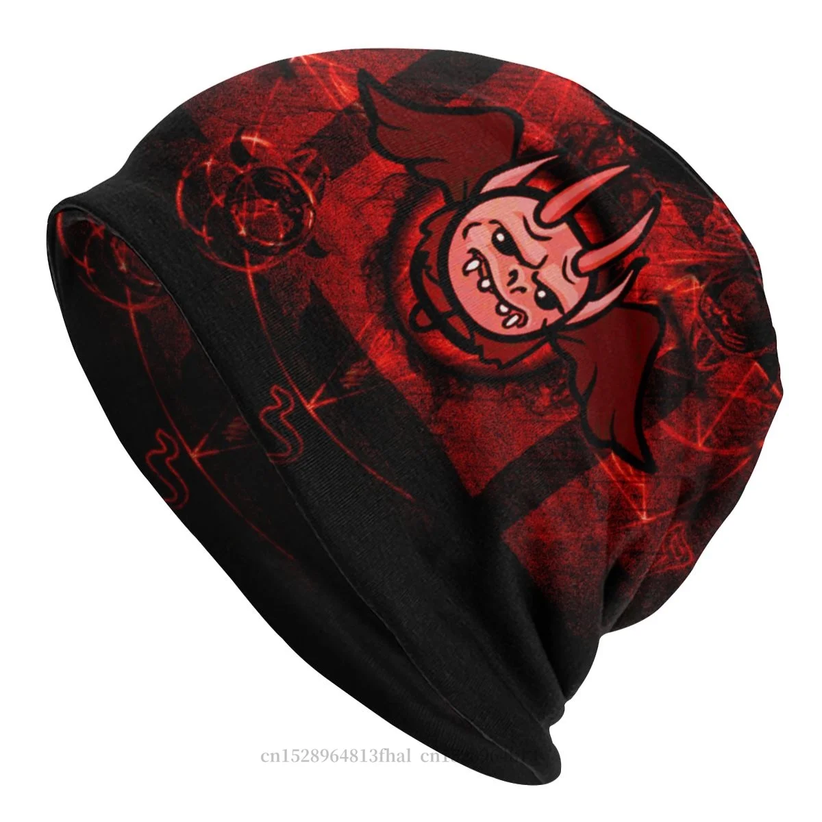 

Bonnet Hats The Binding of Isaac Magdala Dungeon Adventure Game Men Women's Krampus Winter Warm Cap Design Skullies Beanies Caps